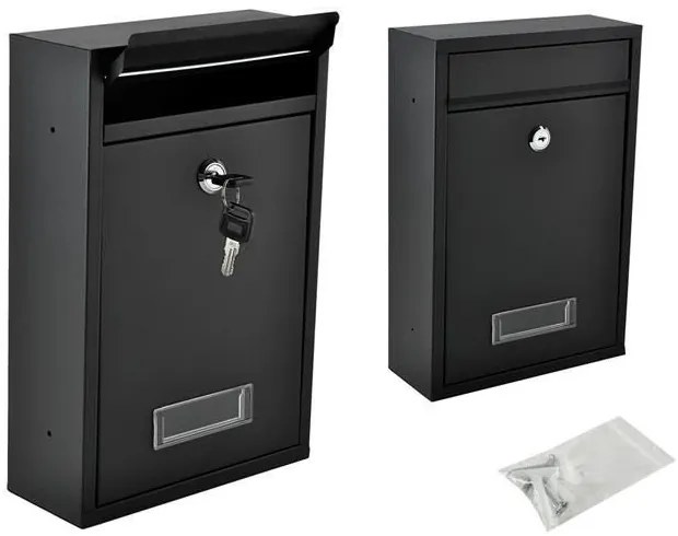 S6237 postaláda - fekete