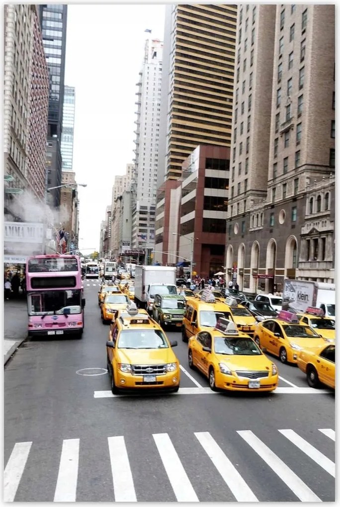 Poszterek 80x120 New York taxik