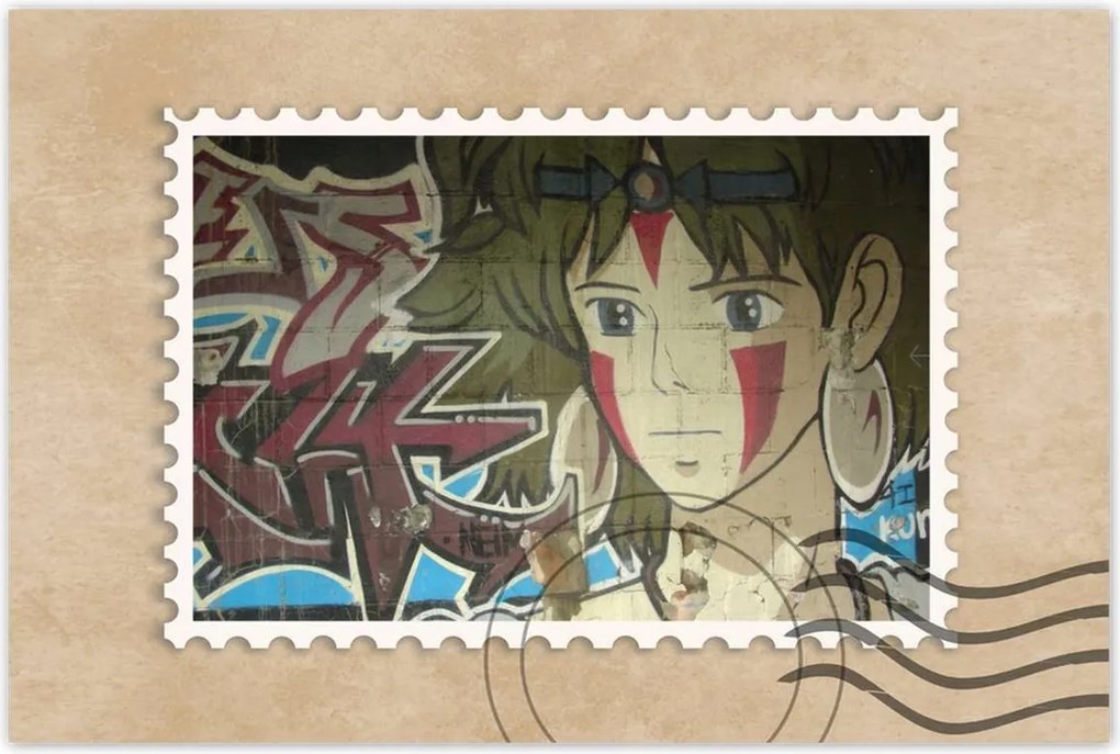 Poszterek 120x80 Graffiti Falfestmény WallArt