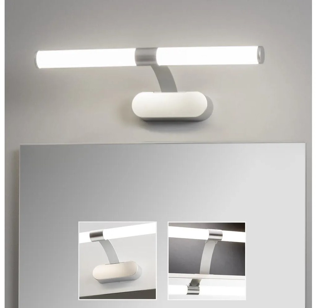Brilagi Brilagi - LED fürdőszobai tükörvilágítás TUBEO LED/6W/230V 40 cm IP44 ezüst BG2211