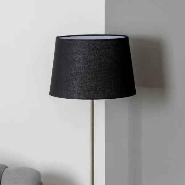 Brilagi - LED állólámpa CERIA 1xE27/40W/230V, átm. 30 cm, fekete/matt króm