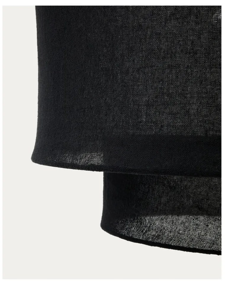 Fekete lámpabúra ø 60 cm Mariela – Kave Home