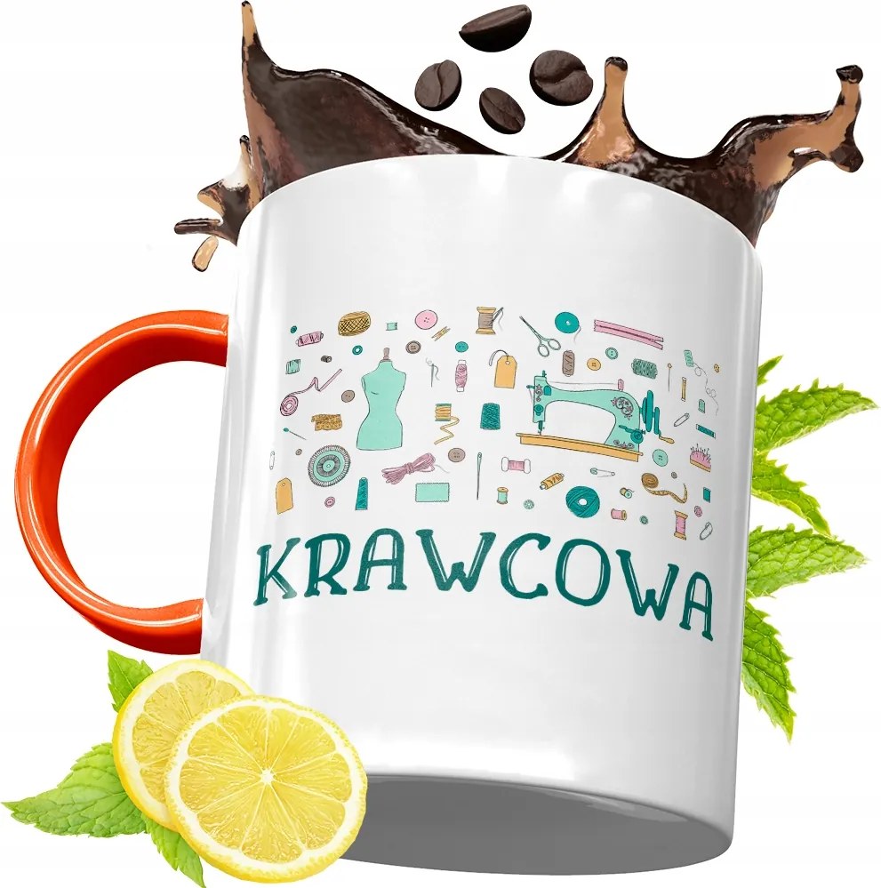 Narancssárga Bögre Szabónak Születésnapi Ajándék fényképes nyomtatással