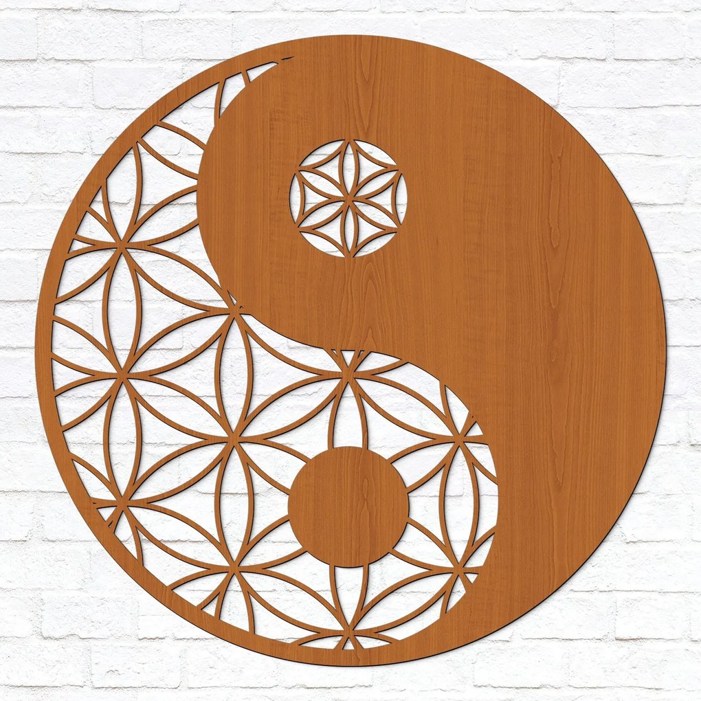 DUBLEZ | Fa mandala, az élet virága - Yin Yang