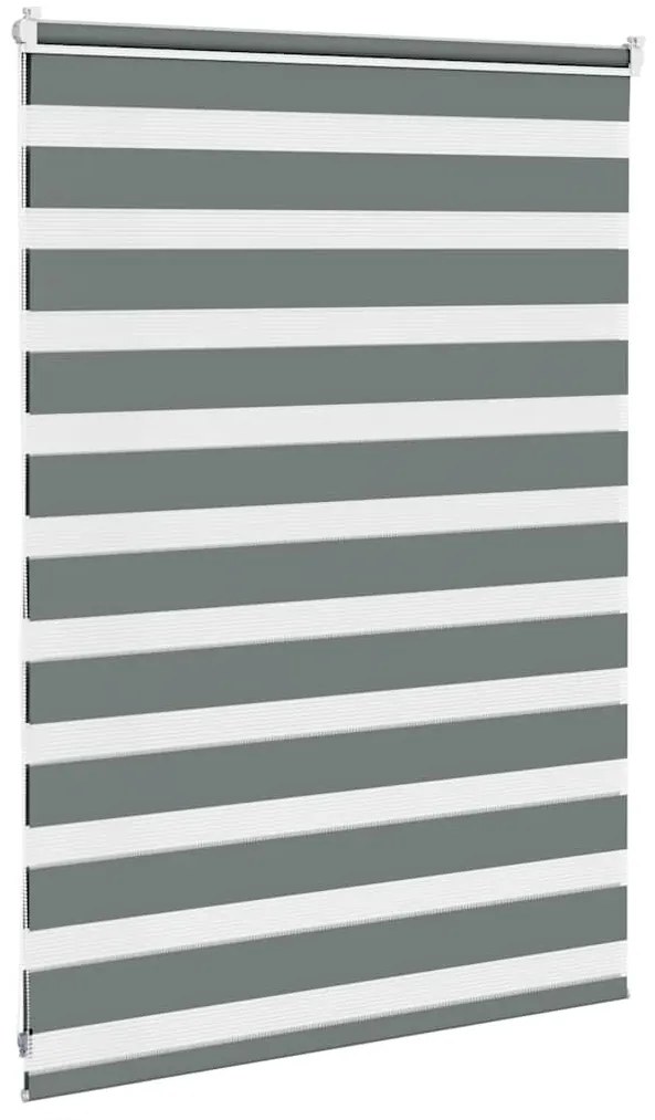 zebrafüggönnyel sötét szürke szövetszélesség 100,9cm poliészter