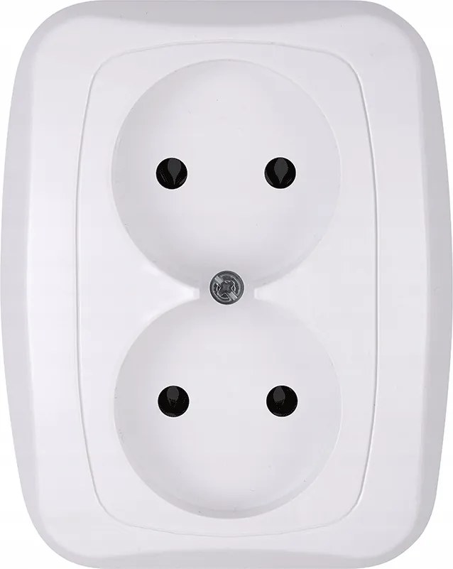 Fehér dupla aljzat Földelés nélküli aljzat Kontakt az Atut Abex kerettel