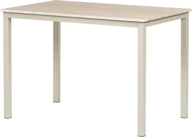 Étkezőasztal 110x70x75 cm, MDF, travertin, TRV