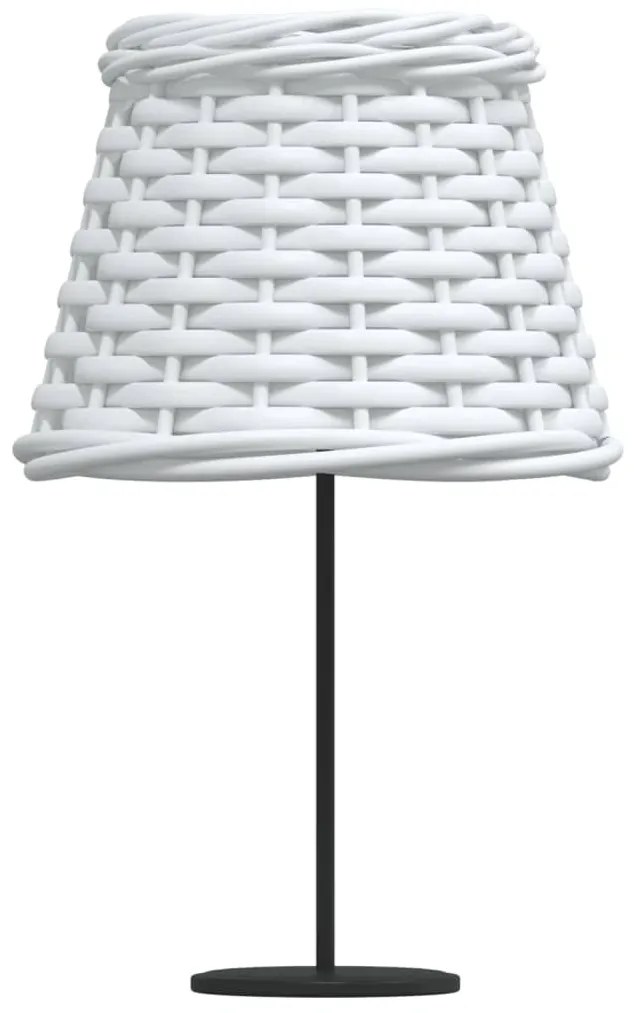 fehér fonott lámpaernyő Ø15 x 12 cm