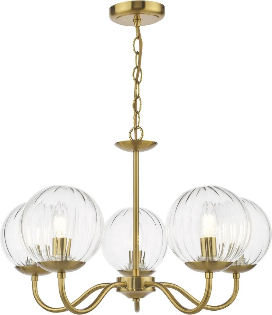 Dar Lighting Jocelyn JOC0542 Csillár 5x40w/E14