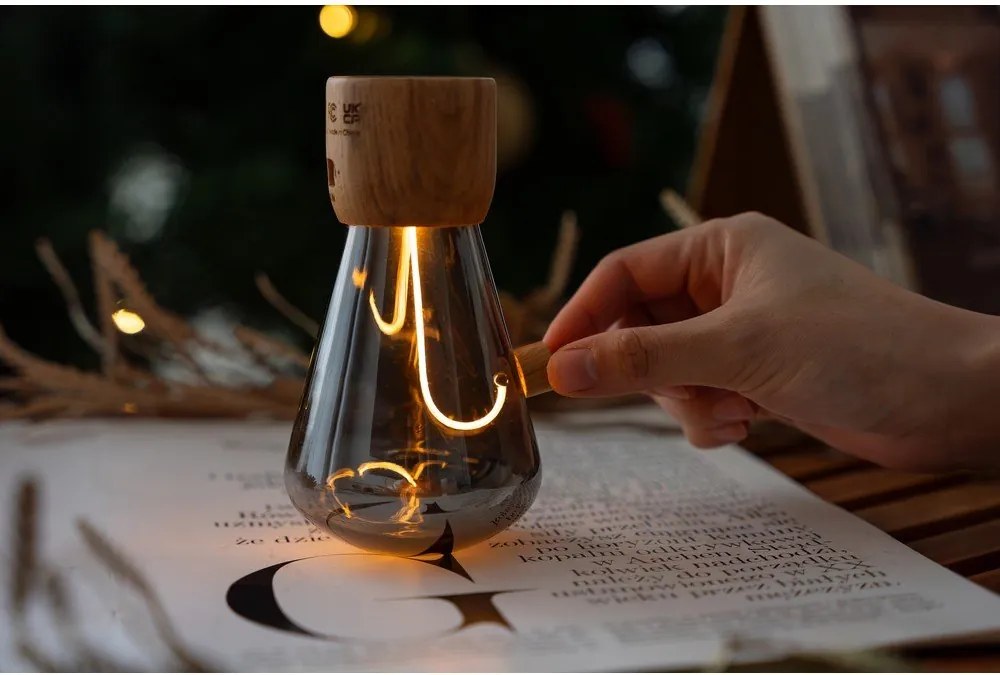 USB hordozható fénydekoráció ø 7 cm Opal – Gingko