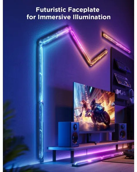 Govee - Smart Gaming (4+1) fali lámpa RGBIC Wi-Fi