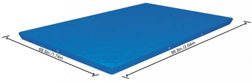 Bestway Flowclear medencetakaró 259 x 170 cm