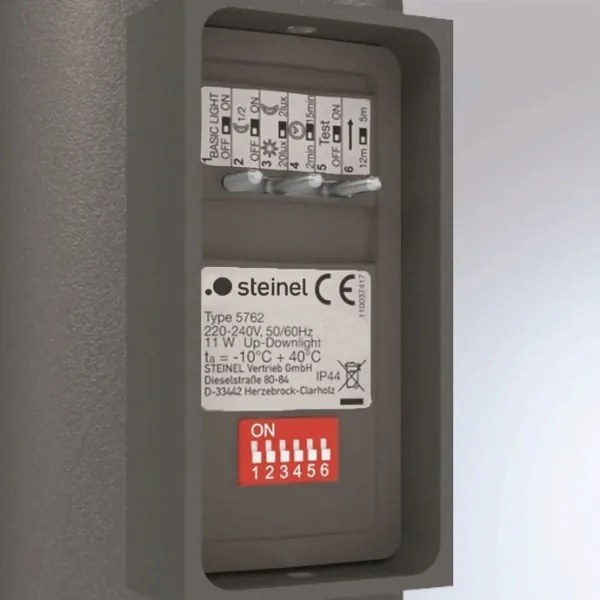 Steinel 067199 - LED Kültéri lámpa érzékelővel L 930 S LED/9,3W/230V IP44