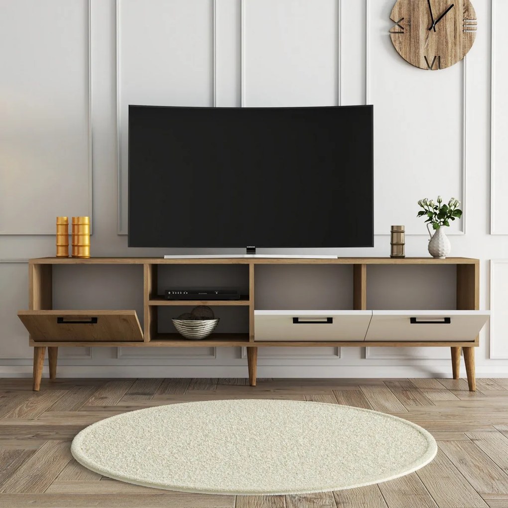 TV asztal Exxen White