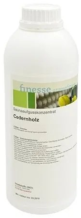 Finesse, Szauna Esszencia, Koncentrátum, Cédrusfa, 1000 ml