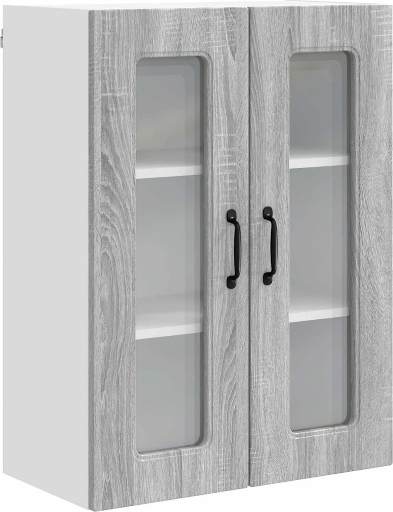 vidaXL Konyhaszekrény Kalmar Szürke Sonoma 60 x 31 x 80 cm Faanyag