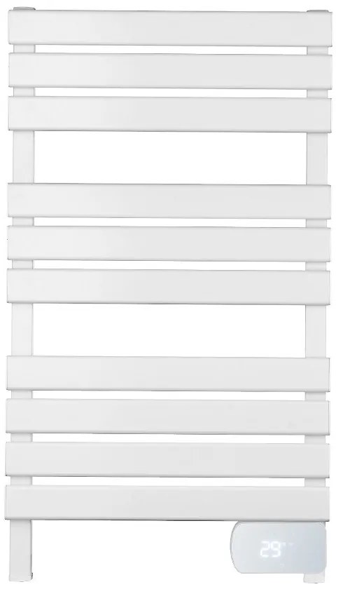 Elektromos törölközőszárító radiátor 450W fehér
