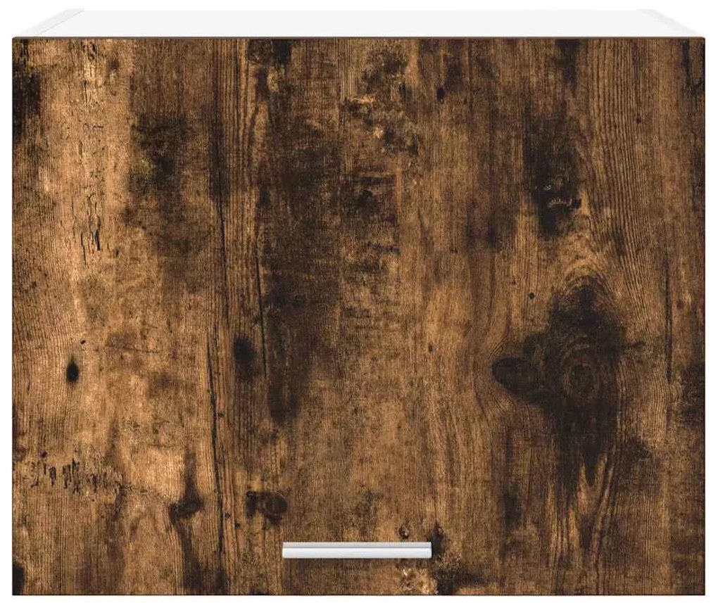 Függő szekrény Riga Füstölt tölgy és fehér 50 x 31 x 40 cm