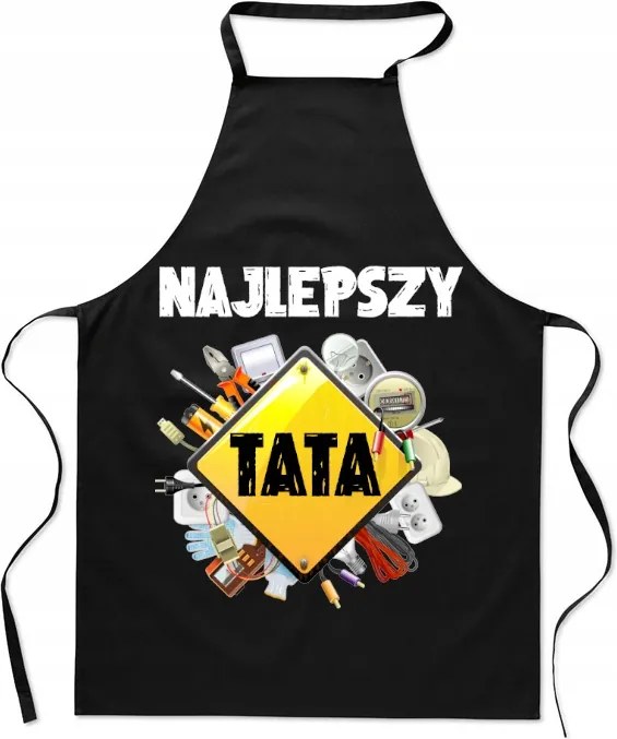 Konyhai kötény Legjobb Apa Barkácsoló Átlátszó Karácsonyra