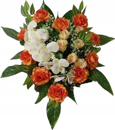 Szív Alakú Szív Narancs Sírdekoráció Szív Minta