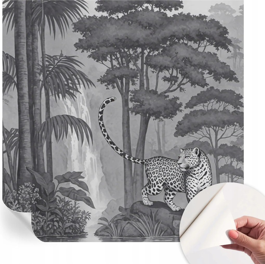 Öntapadós Dekoratív Fotótapéta Hálószobába Trópusi dzsungel 250x250