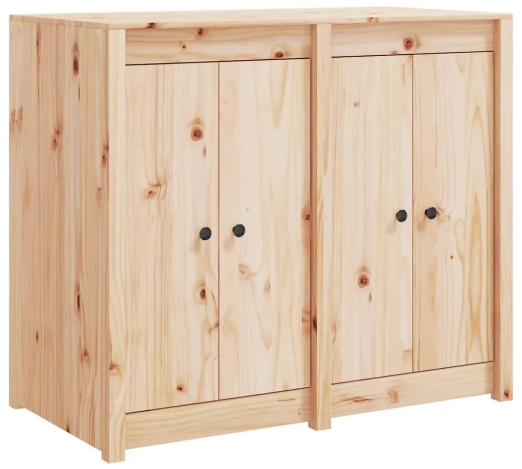vidaXL tömör fenyőfa kültéri konyhaszekrény