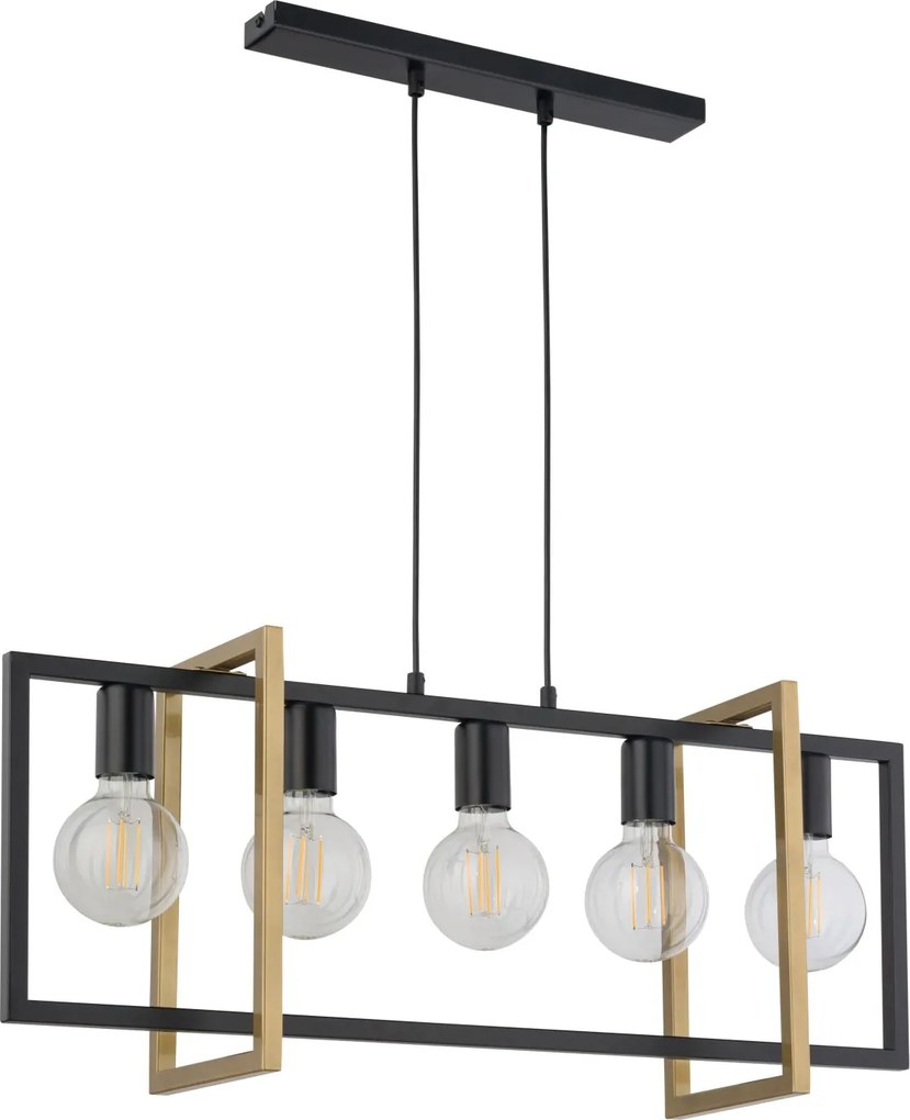 Sigma lighting modern függeszték eden fekete arany sig32236