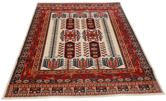 Klasszikus szőnyeg Bézs BEHROKH 150x225 Perzsa szőnyeg