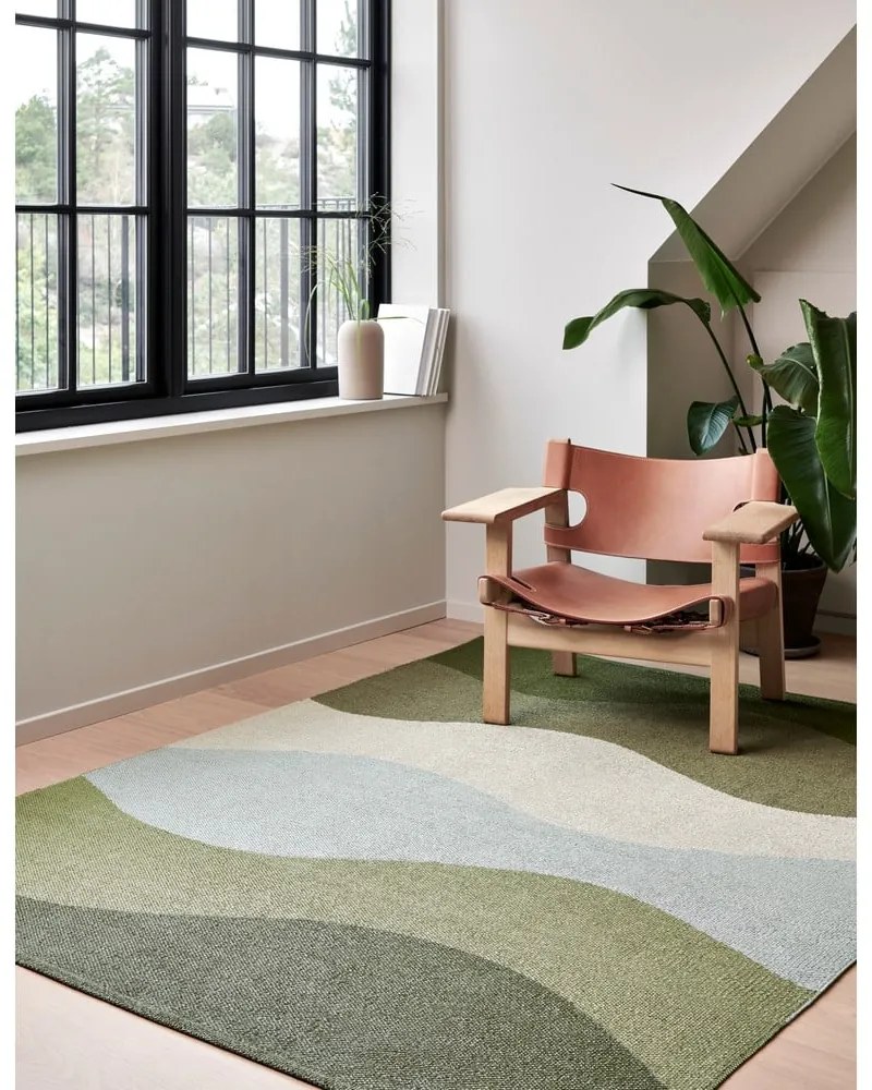 Zöld kültéri-beltéri futószőnyeg 70x300 cm Urvi Woods – Pappelina