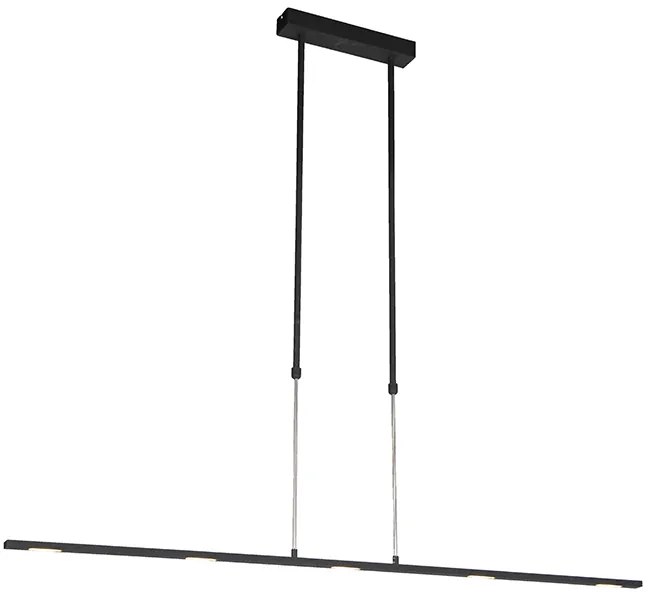 Modern függőlámpa LED-del fekete - Bold