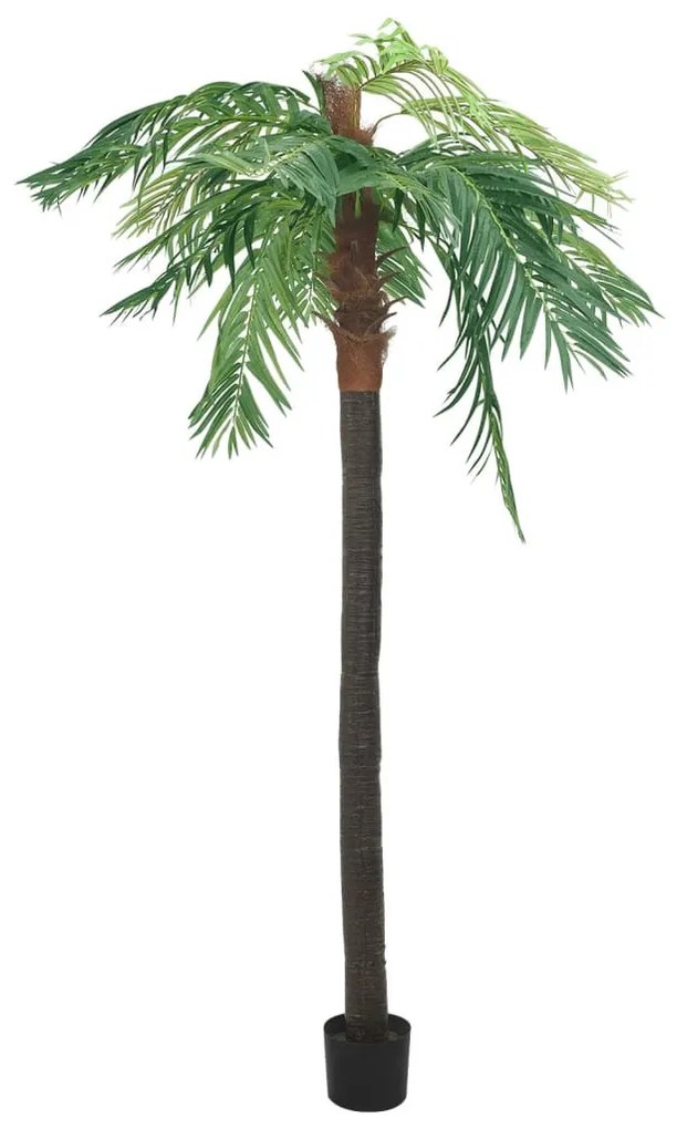 zöld cserepes műdatolyapálma 305 cm