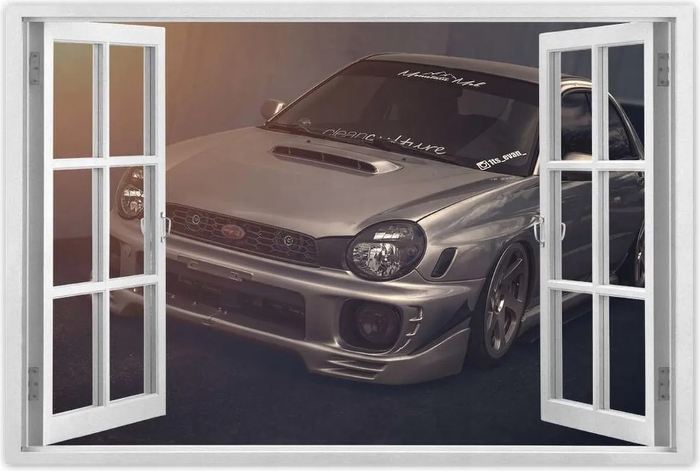 Poszterek 60x40 2003 Subaru Impreza Wrx