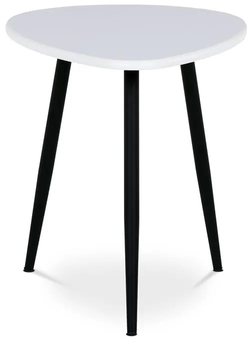 Lerakóasztal 60 × 40 × 45 cm, MDF, fehér AF-3011 WT