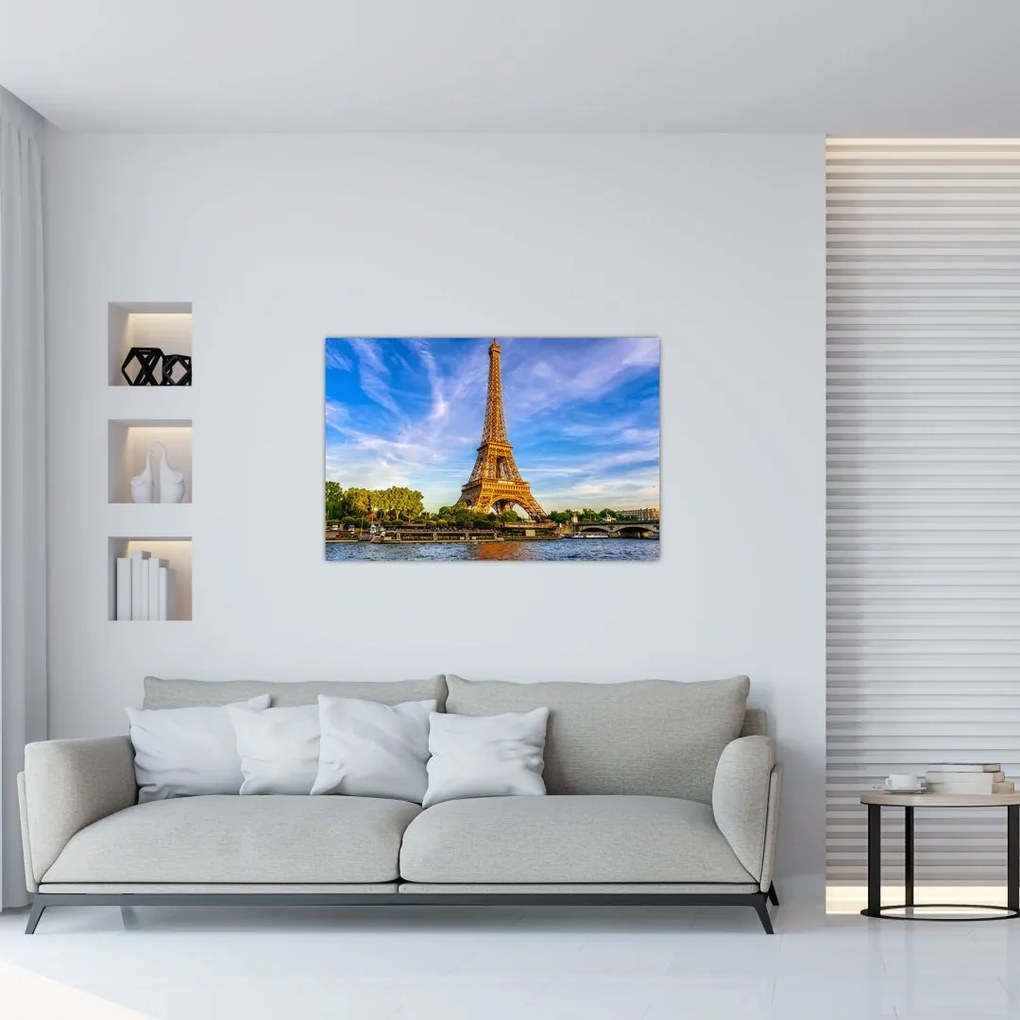 Kép - Eiffel-torony (90x60 cm)