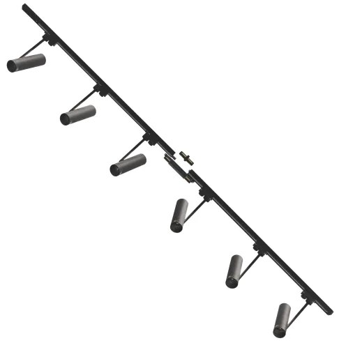 Zuma Line 3026 - Spotlámpa sínrendszerrel LISA 6xGU10/35W/230V fekete