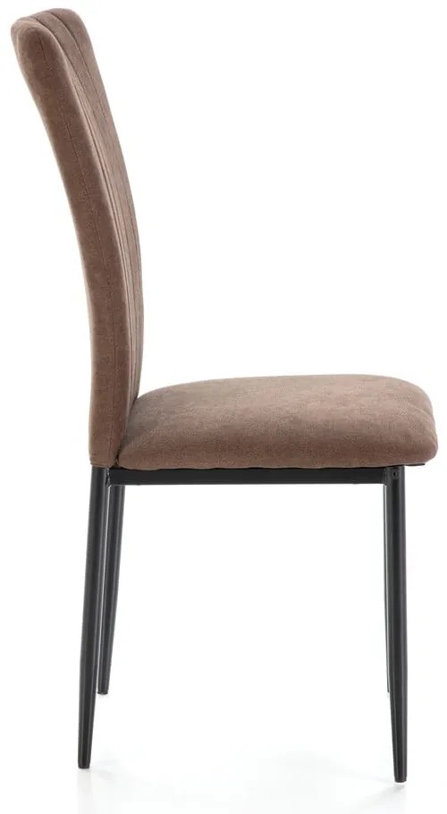 Barna étkezőszék szett 4 db-os Holly – Marckeric