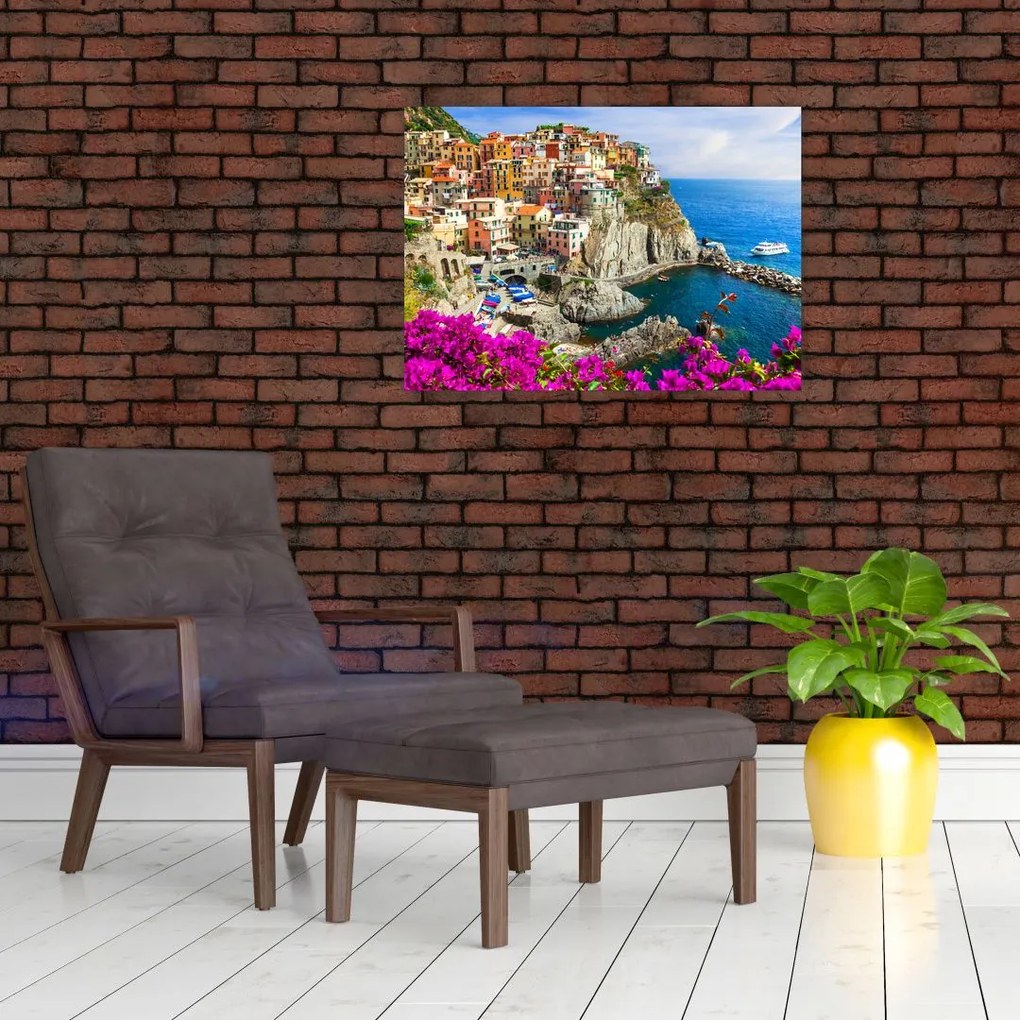 Kép - Manarola olasz falu (70x50 cm)