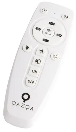 Acél mennyezeti lámpa 80 cm LED-del és távirányítóval - Live