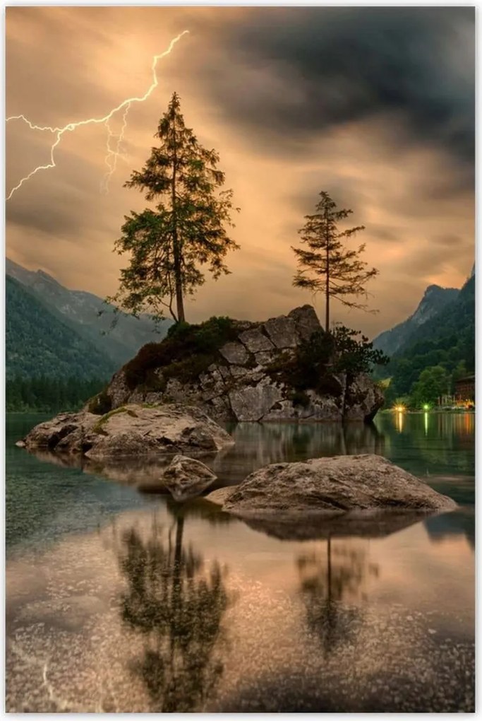 Poszterek 80x120 Hegyi szépség Tájkép