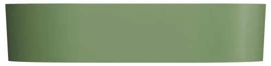 OMNIRES OVOUNOL - OVO 55x36 cm mosdó, dolomit, matt olíva