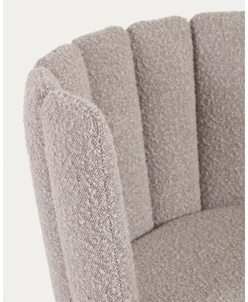 Szürke étkezőszék szett 2 db-os Aniela – Kave Home