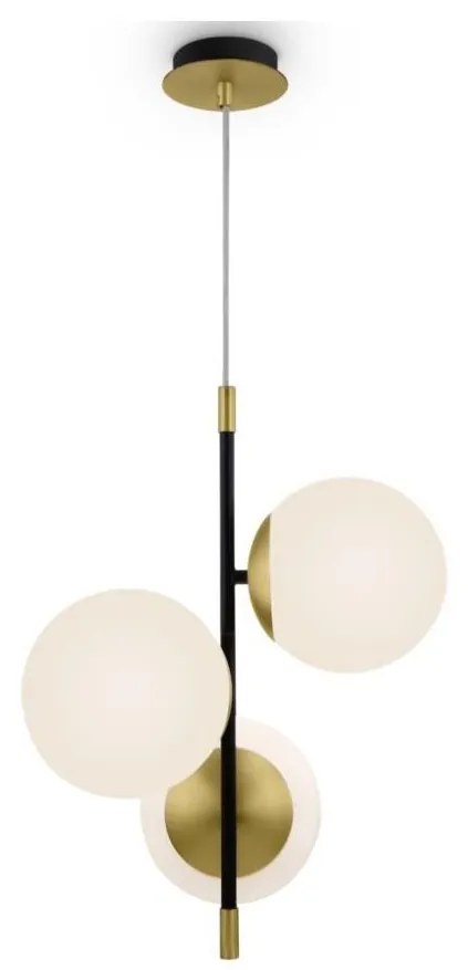 Maytoni MOD048PL-03G - Csillár zsinóron NOSTALGIA 3xE14/40W/230V