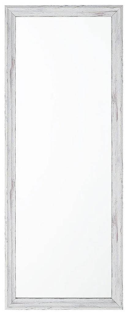 Fehér falitükör 50 x 130 cm BENON Beliani