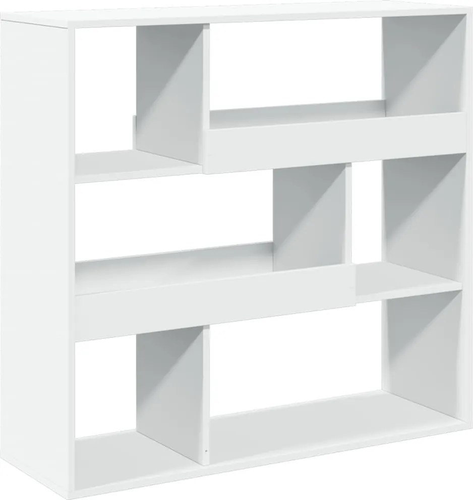 vidaXL fehér térelválasztó könyvszekrény 100 x 33 x 94,5 cm