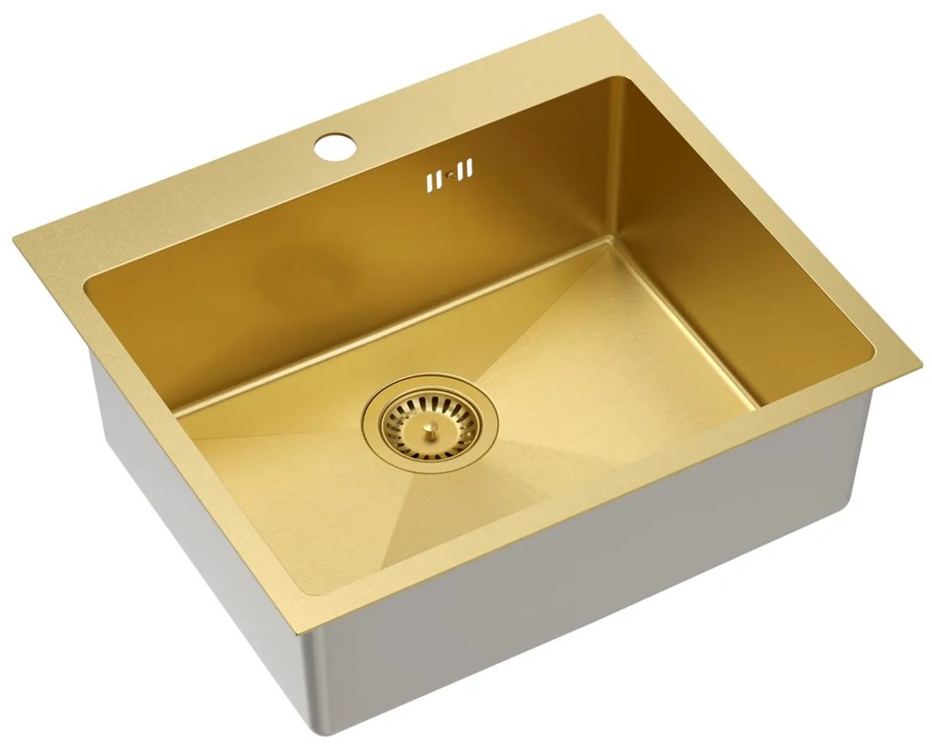 Acél mosogatótálca RUSSEL 110 Gold