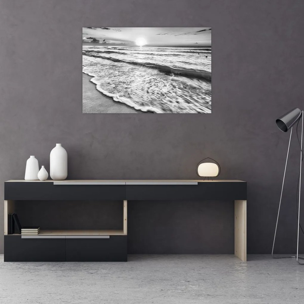 Kép - Naplemente a tengerparton (90x60 cm)