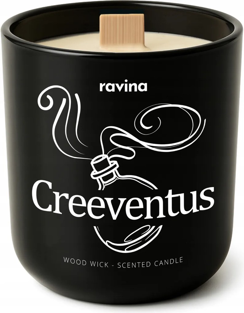 Creeventus Ravina illatgyertya – erős, fás illat otthonra