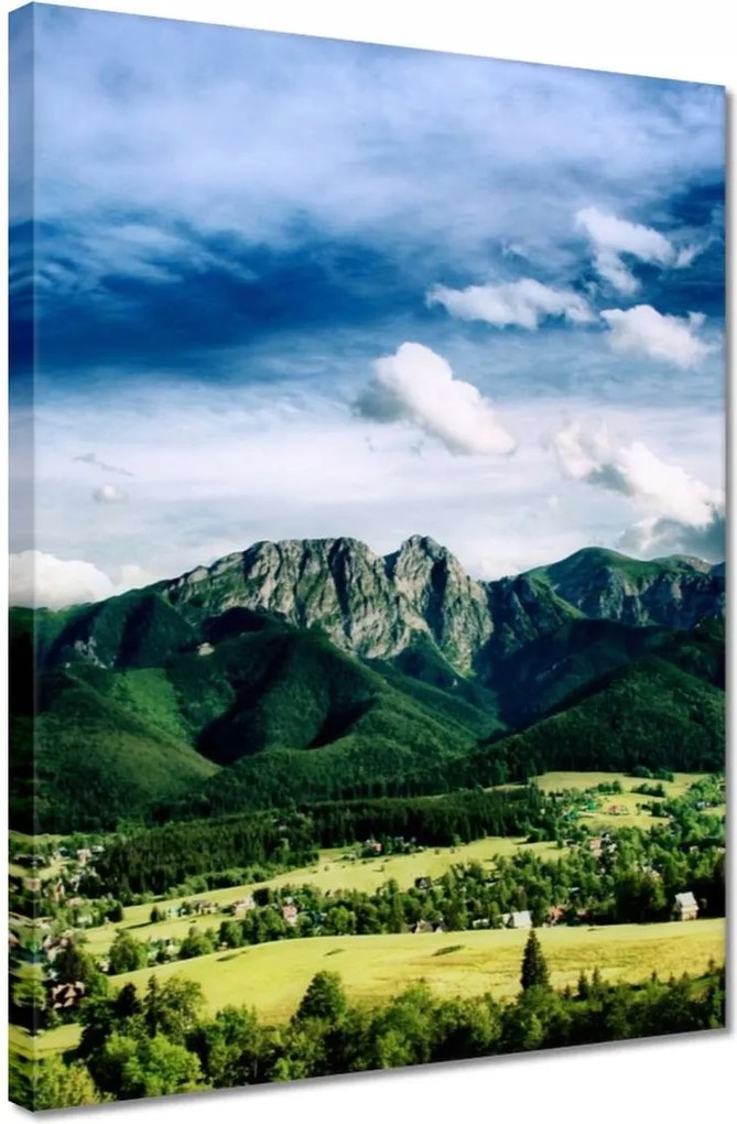 Vászonkép 30x40 Tátra Panoráma Tájkép