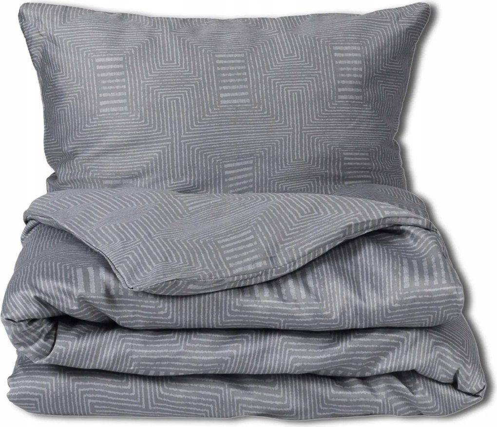 Szatén ágyneműhuzat 220x200 Exclusive Hamuszürke