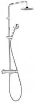Kludi Logo Neo zuhanyrendszer termosztatikus csapteleppel króm 6809205-00